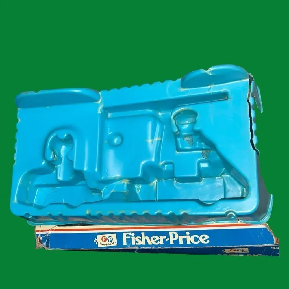 Vintage Fisher Price Little People - #344 Little Trucks 